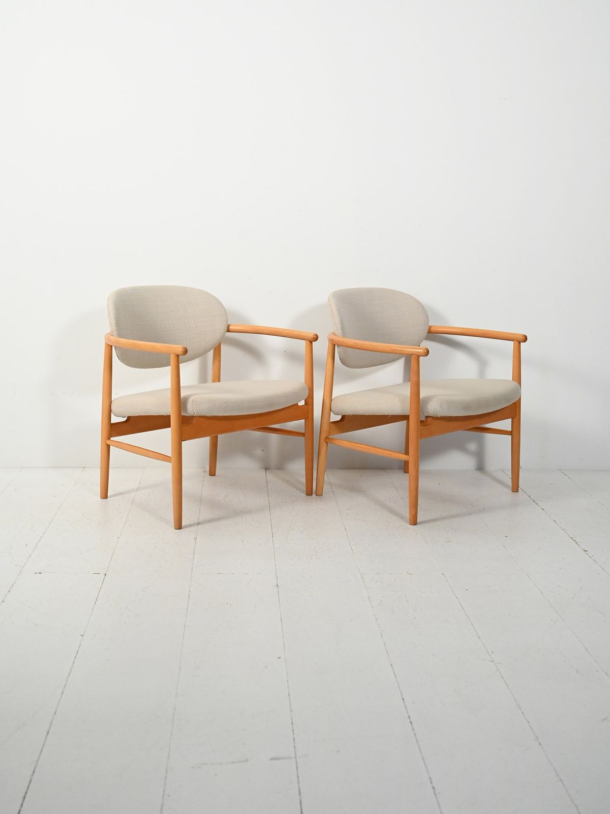 Pair Of “Pluto” Armchairs By Alf Svensson photo Furniture