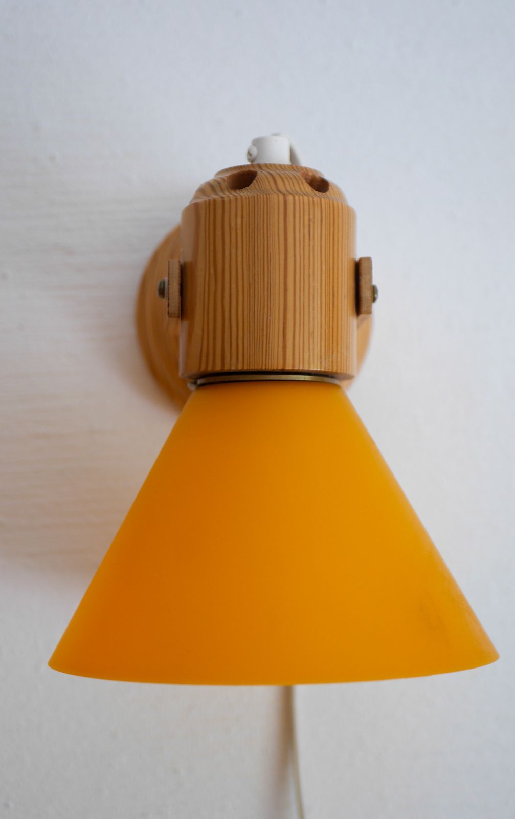 Scandinavisch Modern Grenen Wandlampen Van Solbacken, Zweden, 1975, Set Van 2 photo Verlichting