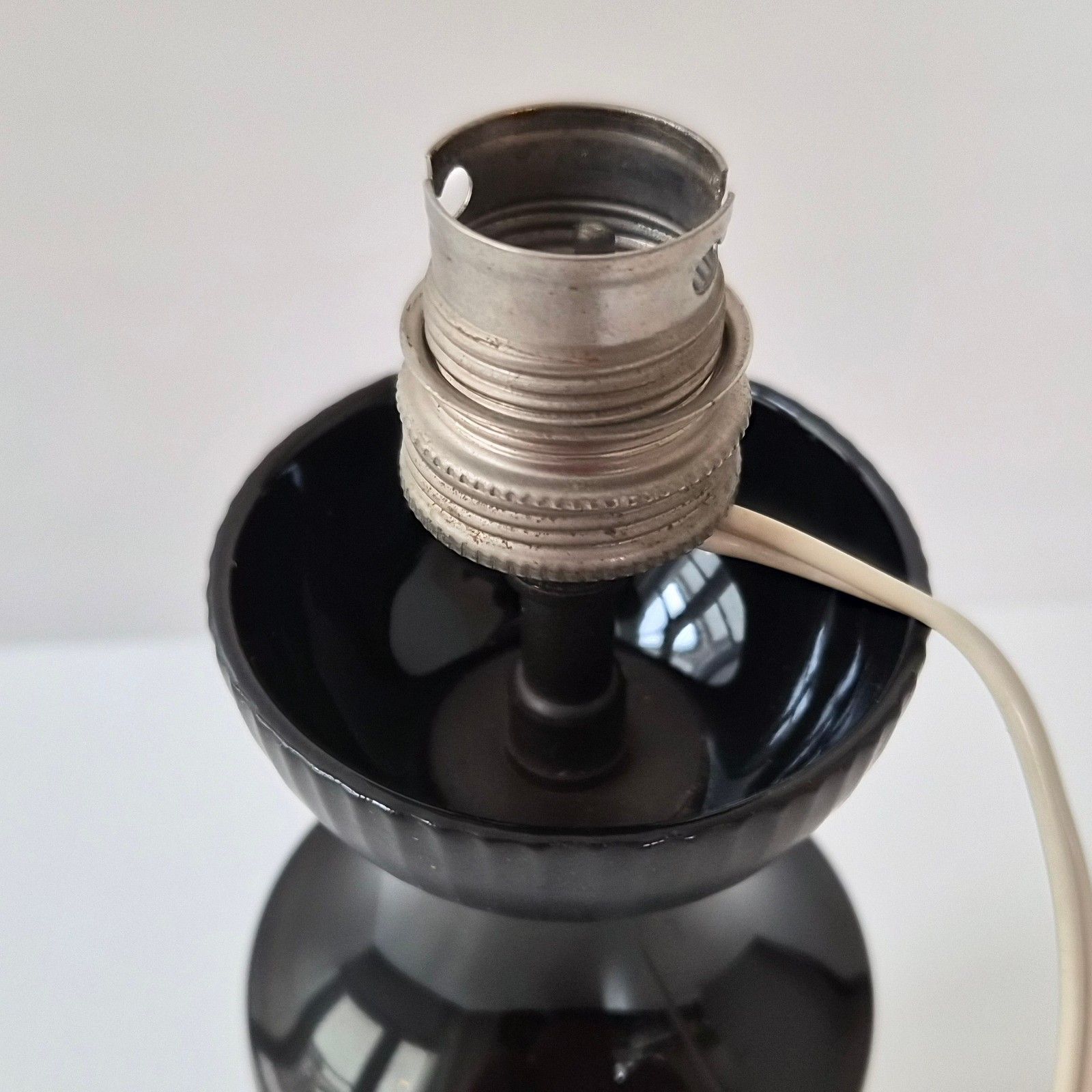 Vintage 1960 Wirkkala Tapio Ceramic Lamp For Rosenthal Studio Line 60s photo for sale