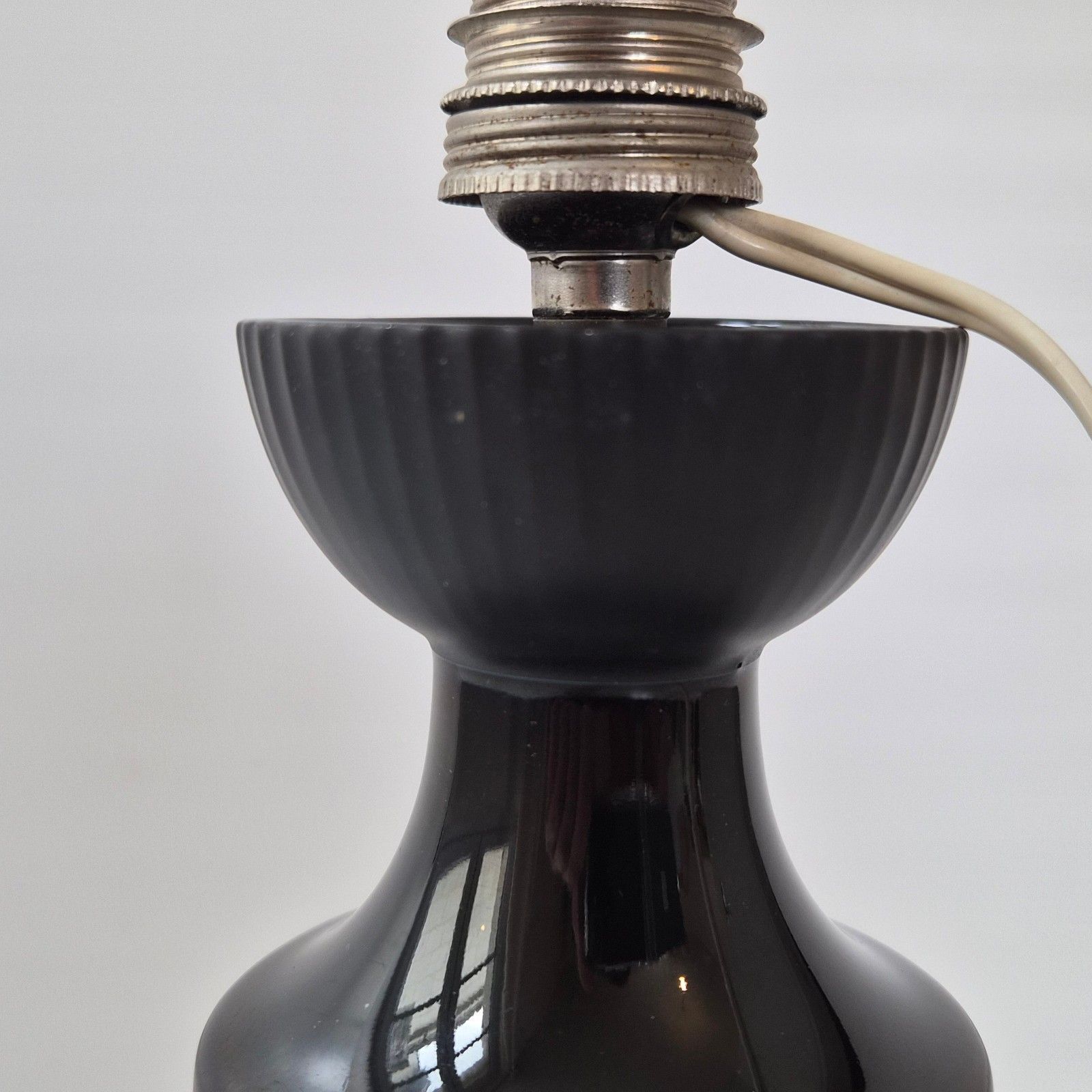 Vintage 1960 Wirkkala Tapio Ceramic Lamp For Rosenthal Studio Line 60s photo Lighting