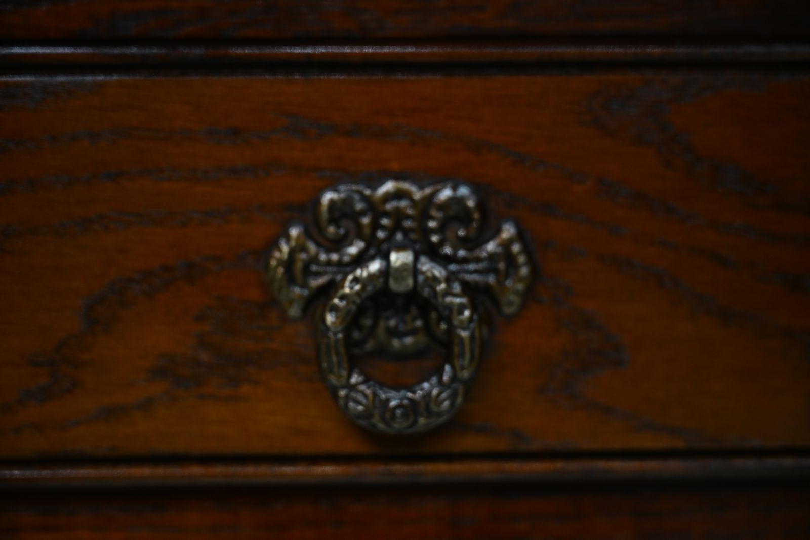 photo buy Old Charm Cd Cabinet/Unit For 80 Cds Tudor Brown Free* Uk Delivery
