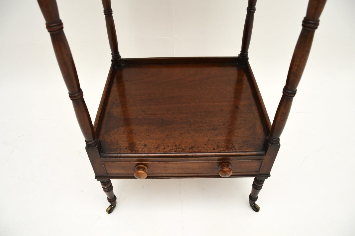 Antique Georgian Period Mahogany Buffet Stand photo 1203.0
