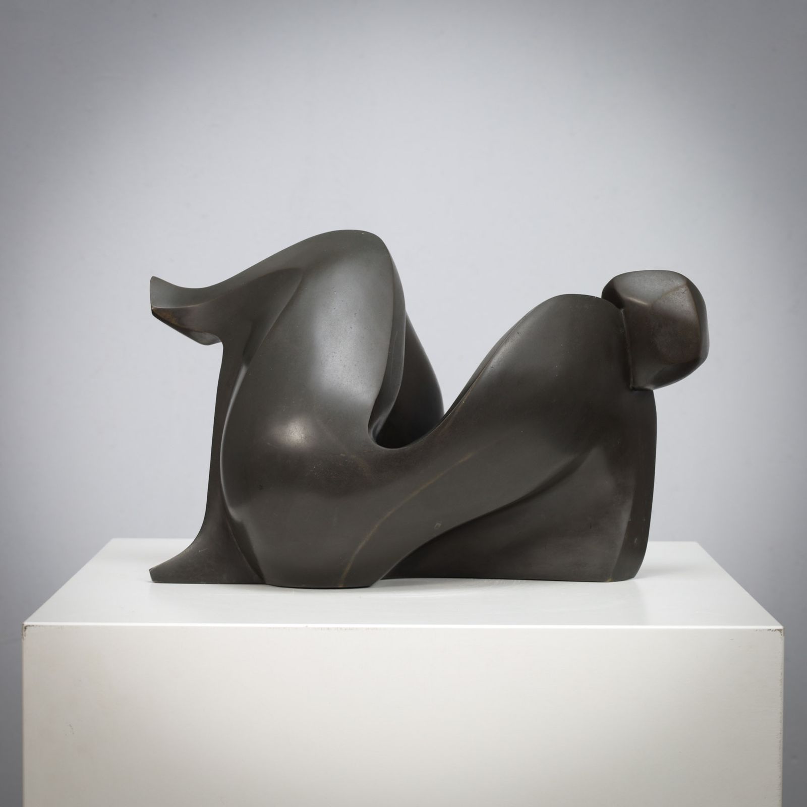 Abstract Bronze Female Sculpture By Francine Govers, 1990s photo furniture