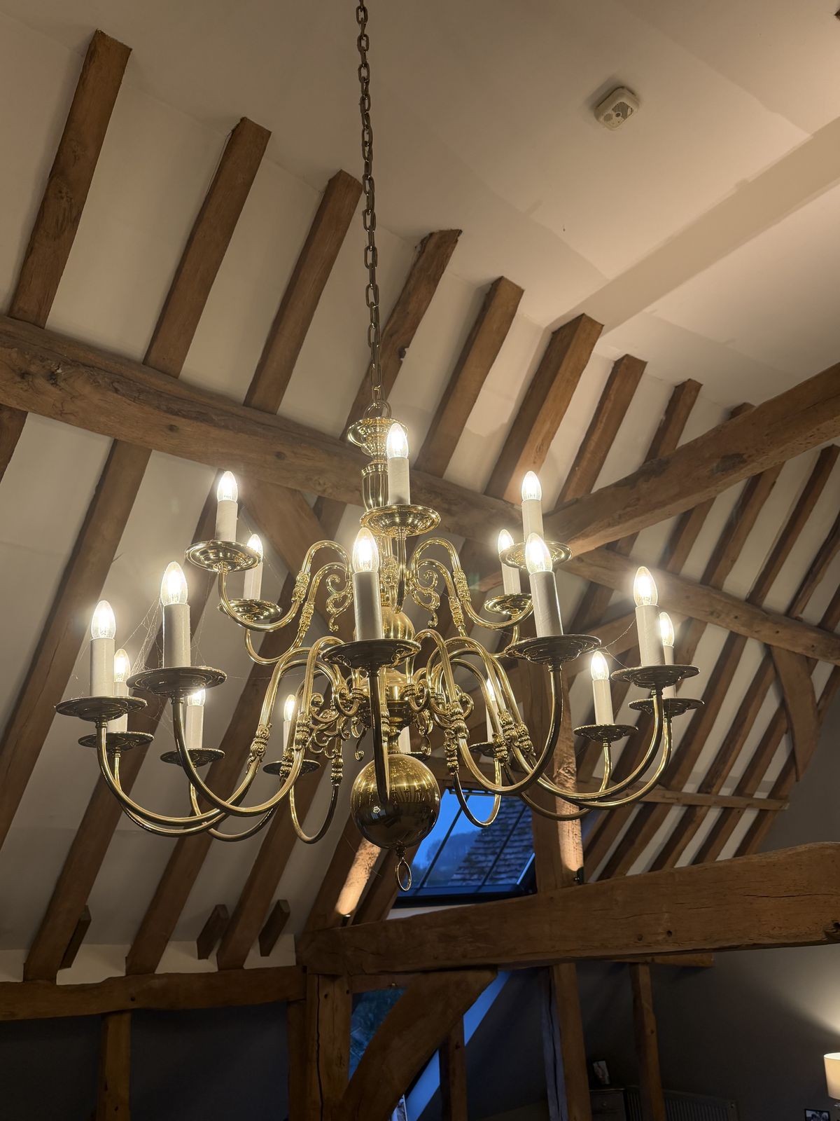 Flemish Brass Chandeliers   Set Of 3 photo furniture