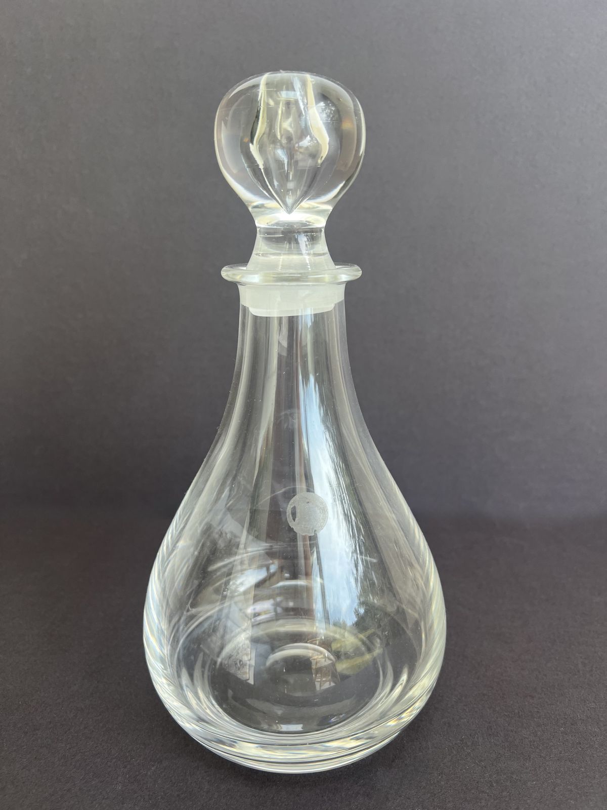 Vintage Dartington Lead Crystal Clear Decanter , Wine Decanter, Port Decanter photo Home Decor