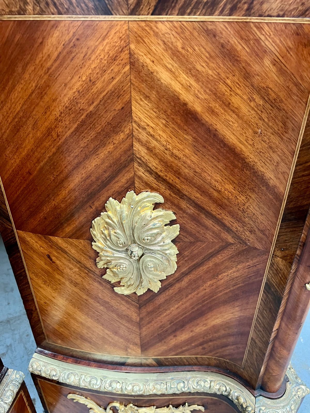 Furniture Superb Pair Of Kingwood, Marquetry & Ormolu Mounted Side Cabinets photo