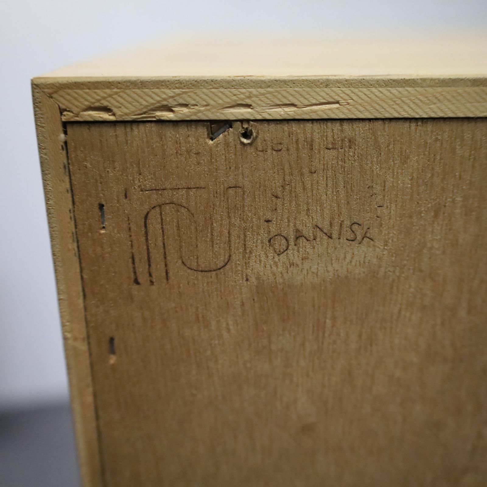 Danish Modern Oak Wall Cabinet By Poul Hundevad, Denmark 1960s photo vintage