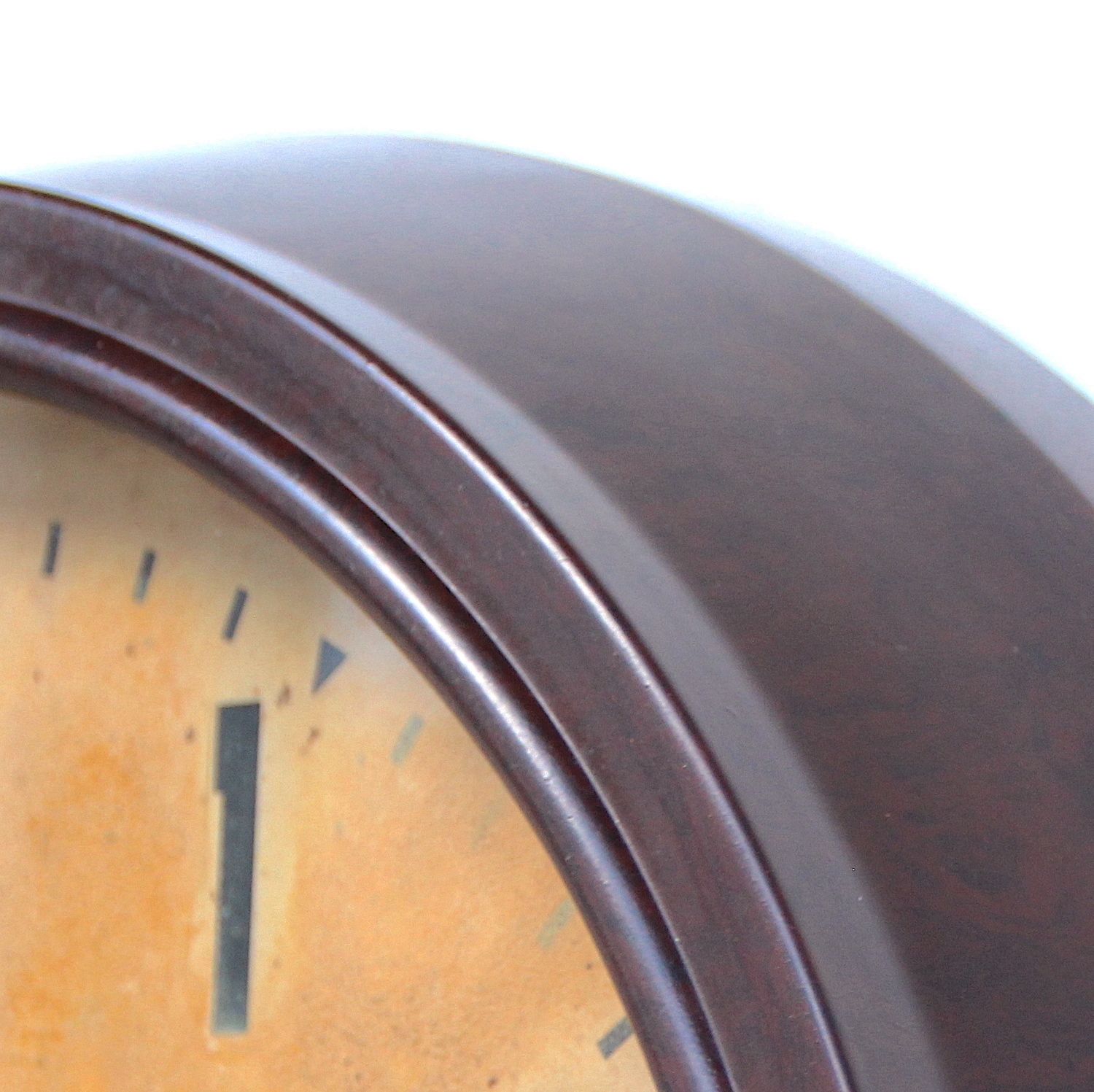 1940s British Bakelite Vintage School / Commercial Wall Clock. Fully Guaranteed. London Timepiece photo vintage