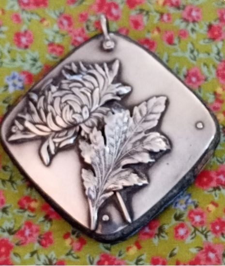 George Shiebler Chatelaine Silver Pin Cushion   Exquisite Rare Antique With Love Birds photo furniture