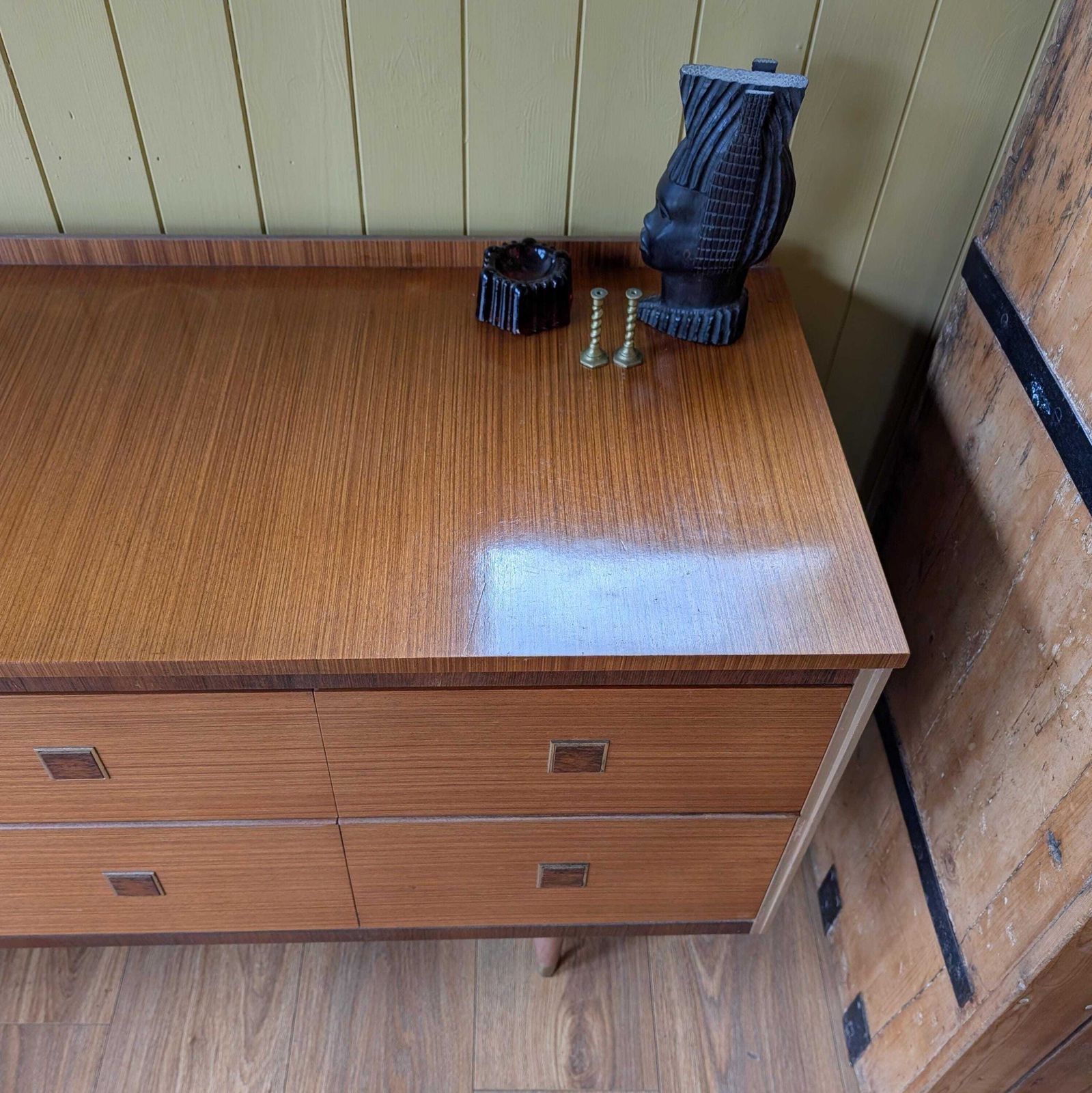 Long And Low Mid Century Chest Of Drawers photo furniture