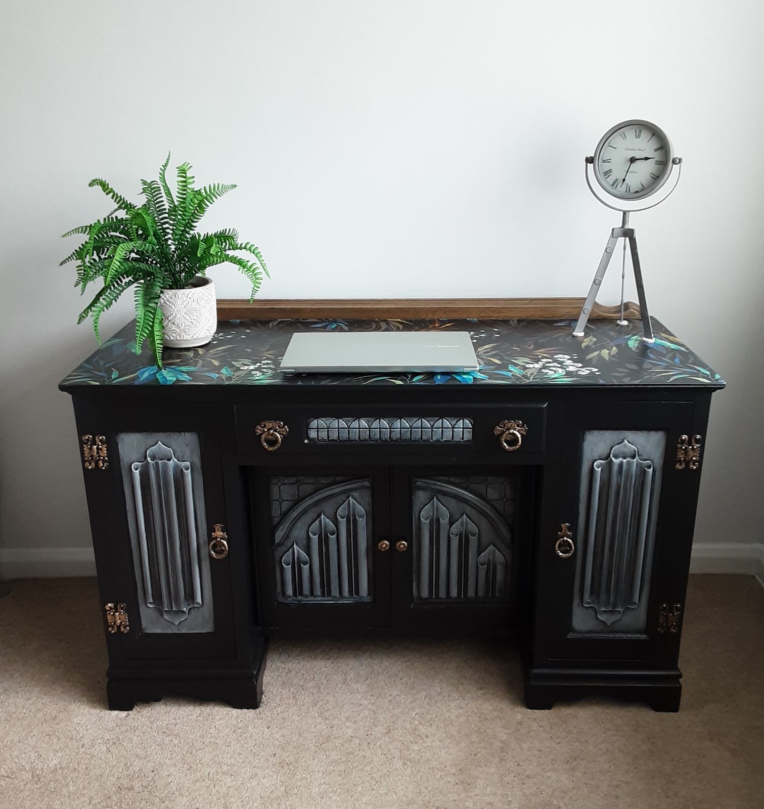 Old Charm French Style Desk., 1970s photo furniture