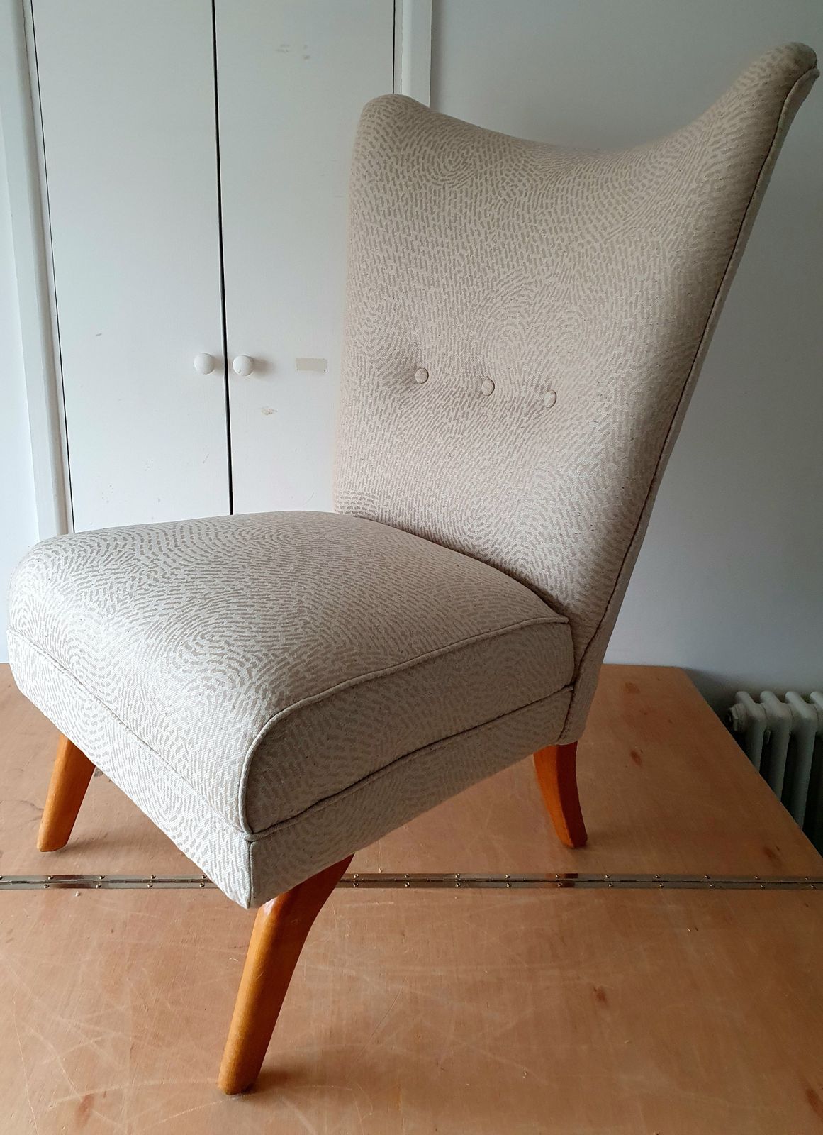 Howard Keith Encore Chair In Bute Wool. photo vintage
