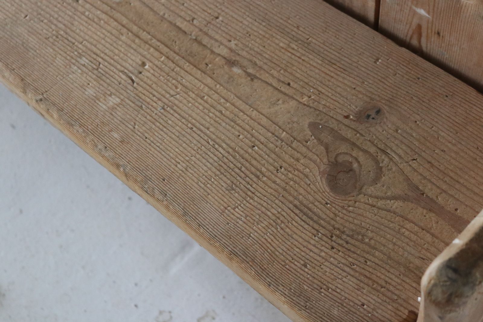 Antique Pine Children's Church Pew photo 250.0