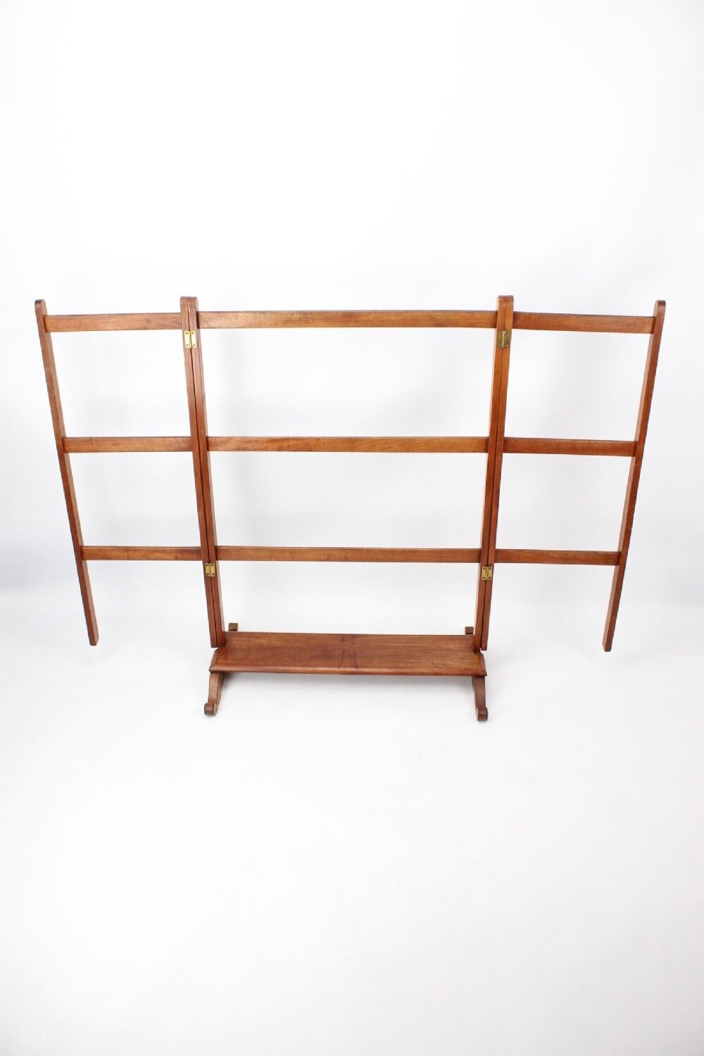 Victorian Mahogany Folding Cheval Towel Rail photo 395.0