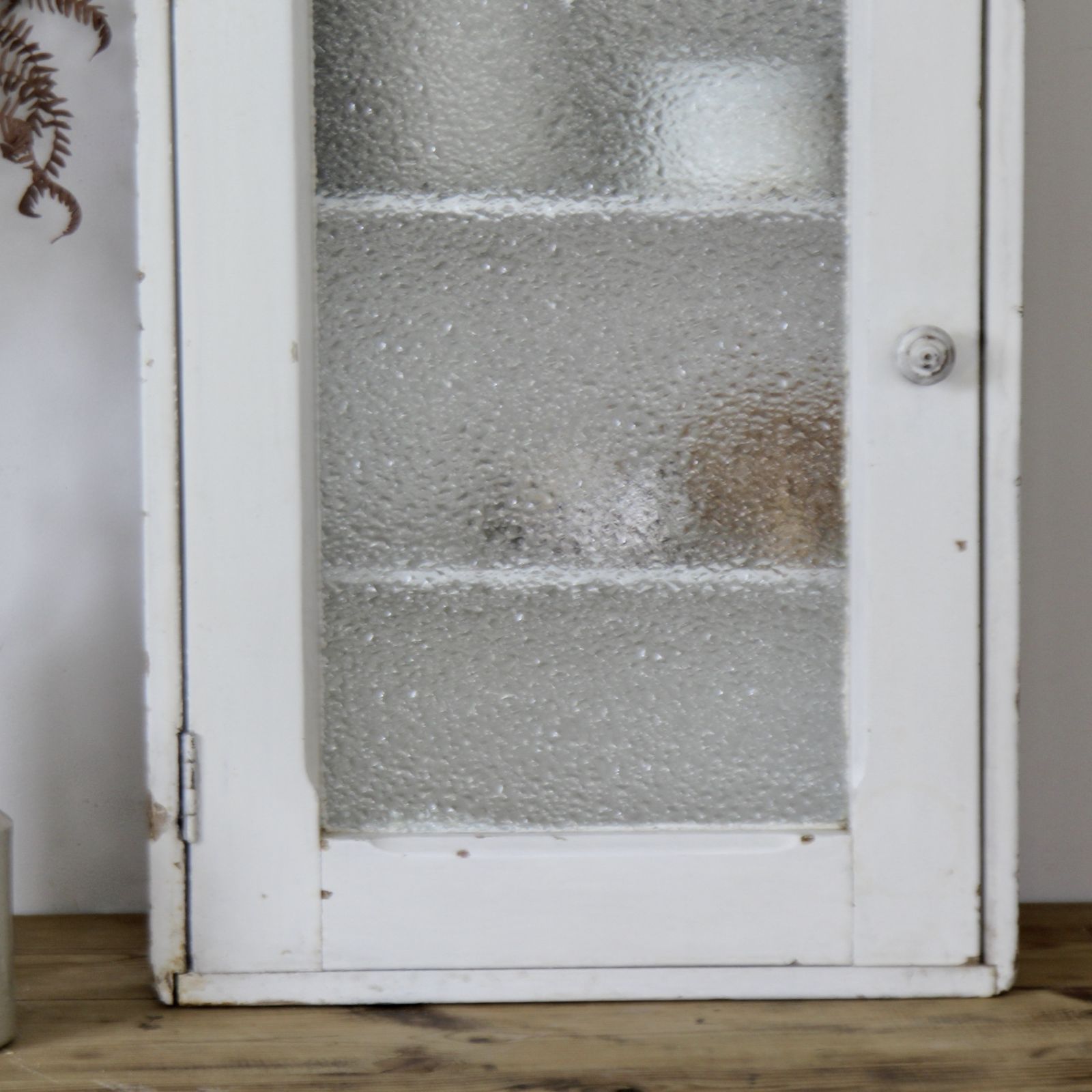 Antique French Glass Bathroom Cabinet photo 159.0