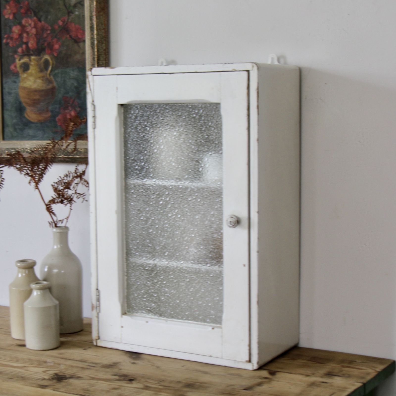 Antique French Glass Bathroom Cabinet photo buy