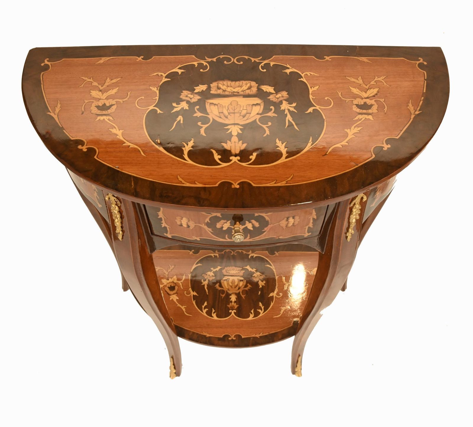 Pair French Console Tables Louis XVI Revival Side photo vinterior
