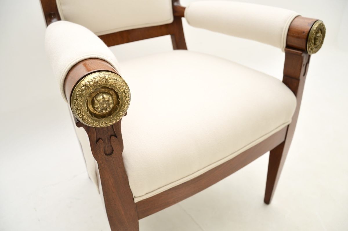 Antique Regency Period Mahogany Armchair photo vinterior