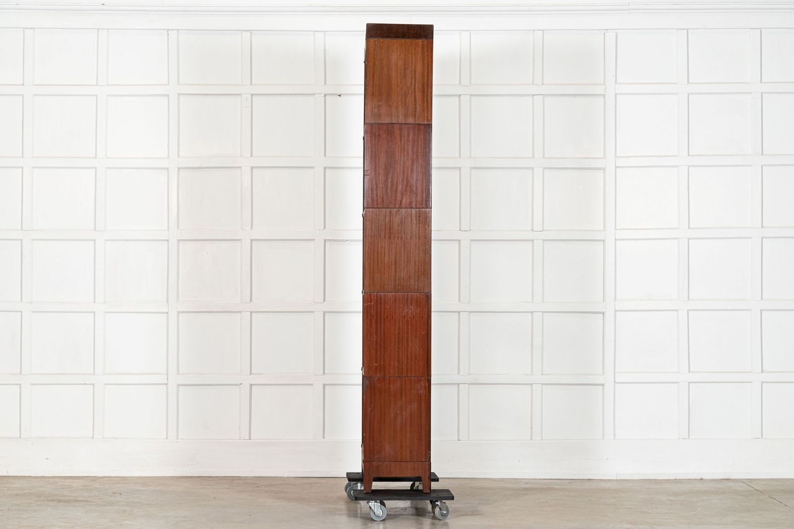 photo furniture Large Gunn Mahogany Glazed Sectional Bookcase