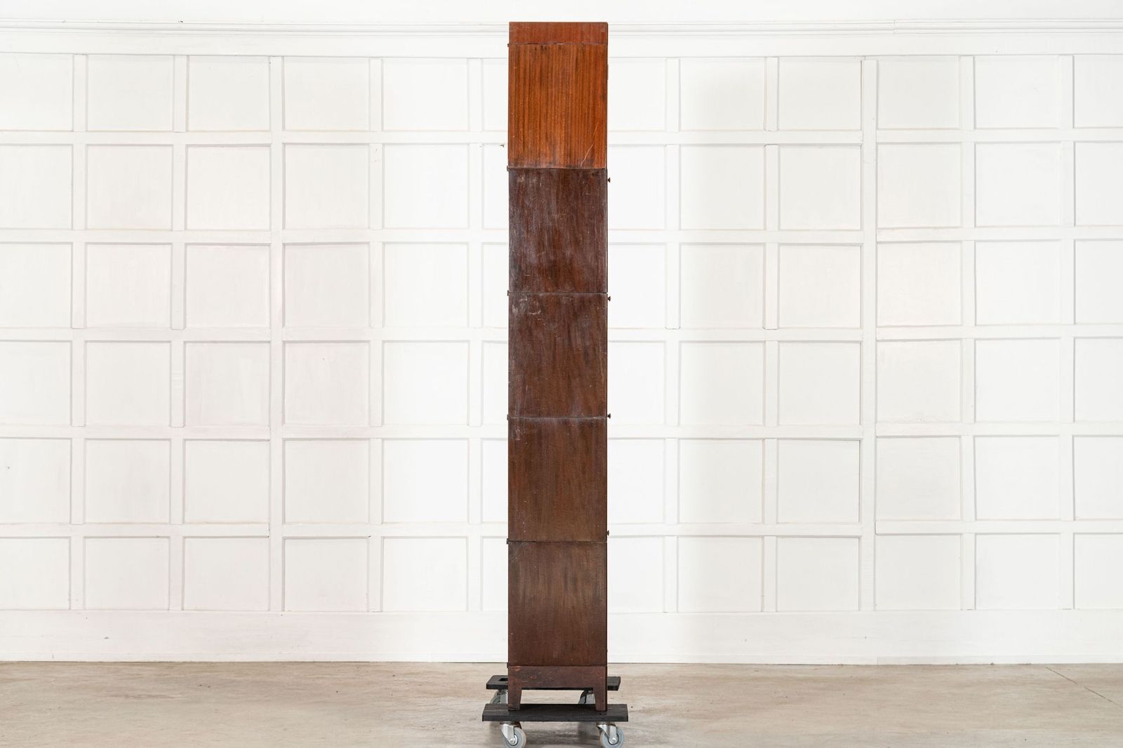 photo furniture Large Gunn Mahogany Glazed Sectional Bookcase