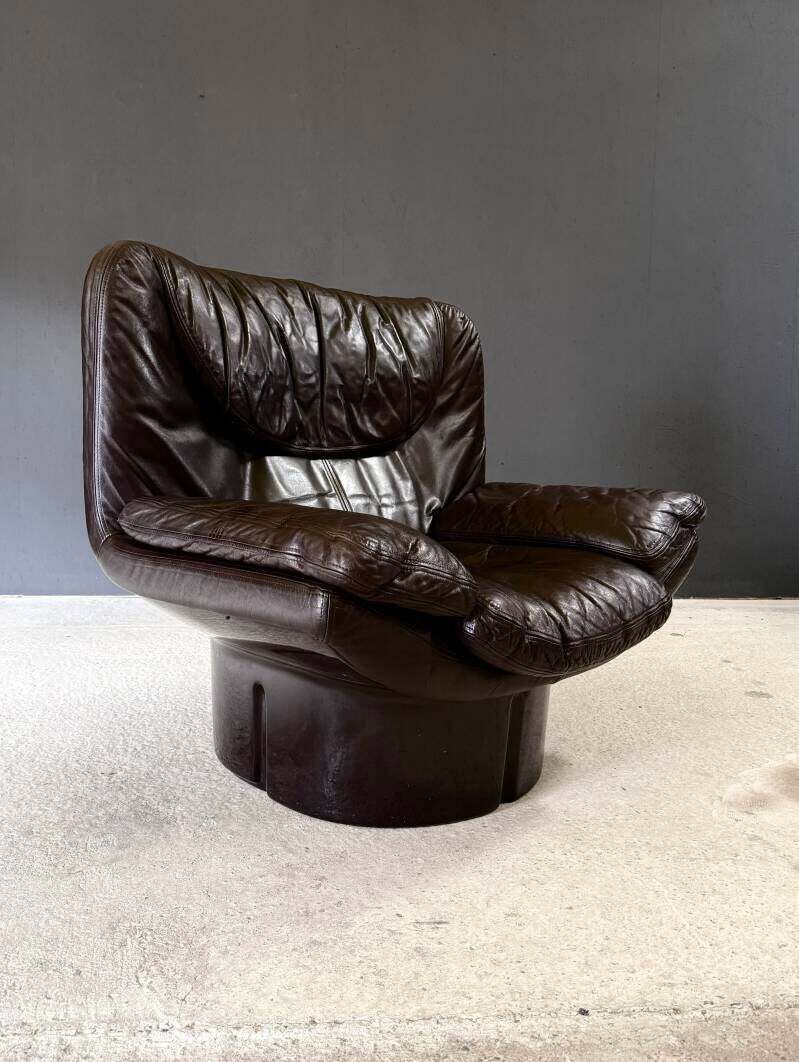 Il Poltrone Lounge Chair By T. Ammannati & G.P. Vitelli For Comfort, Italy 1973 photo buy