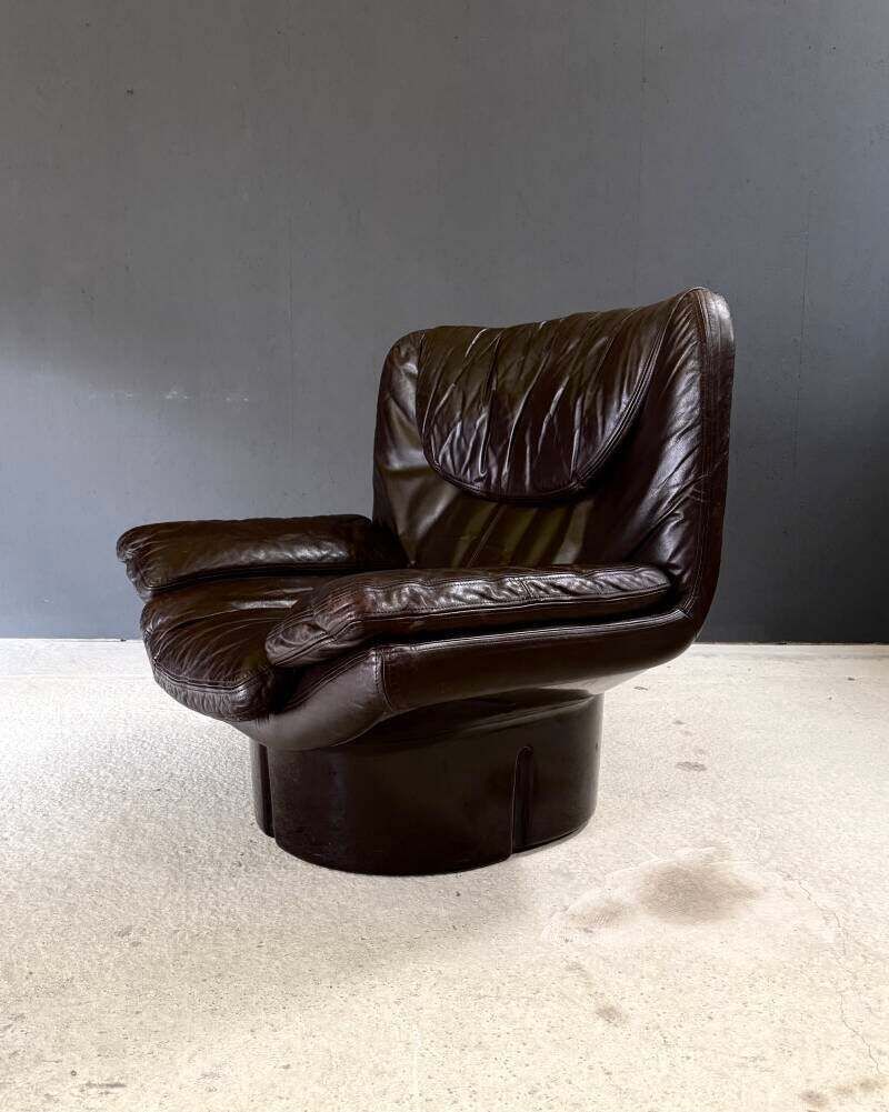 photo furniture Il Poltrone Lounge Chair By T. Ammannati & G.P. Vitelli For Comfort, Italy 1973
