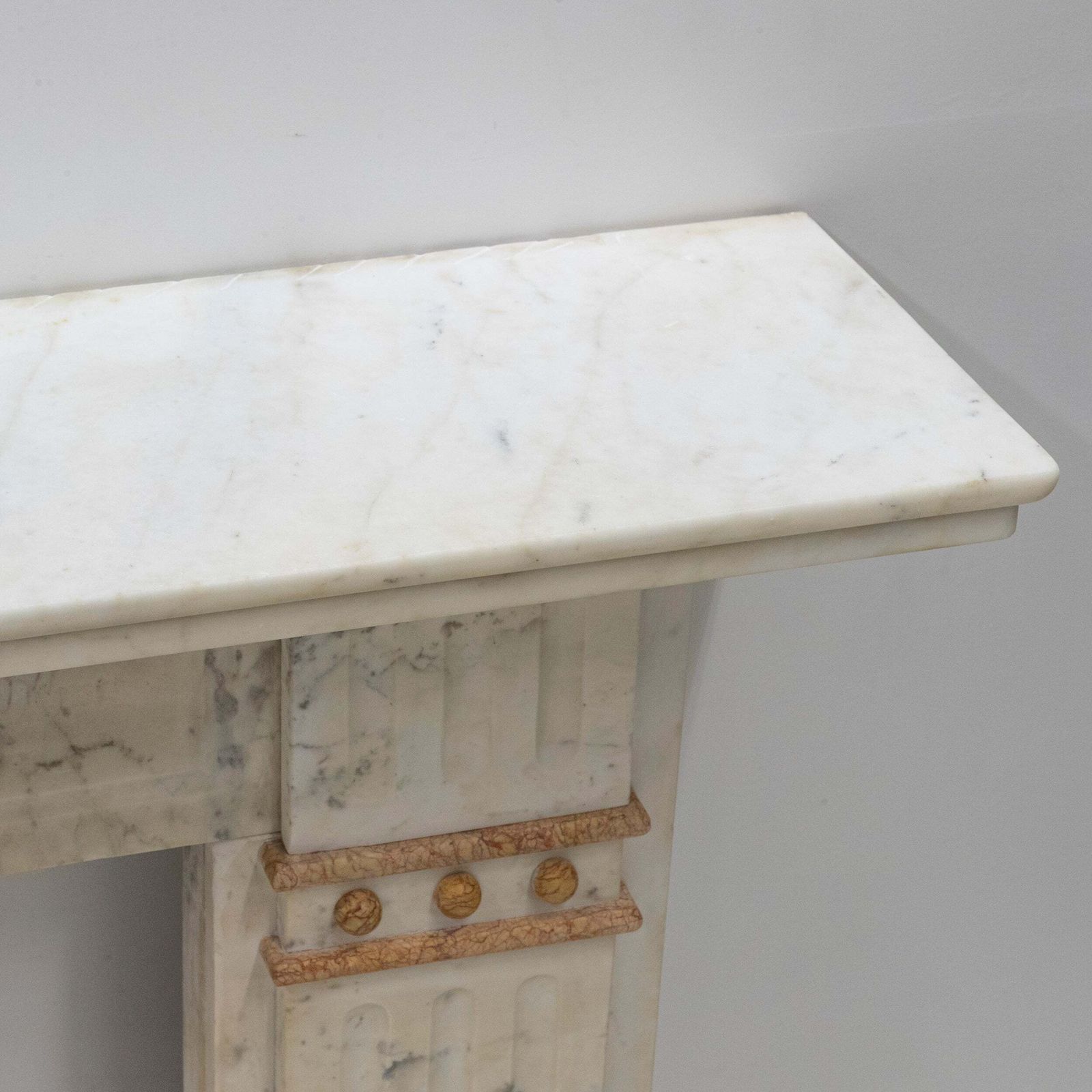 photo furniture Antique Edwardian Marble Chimneypiece