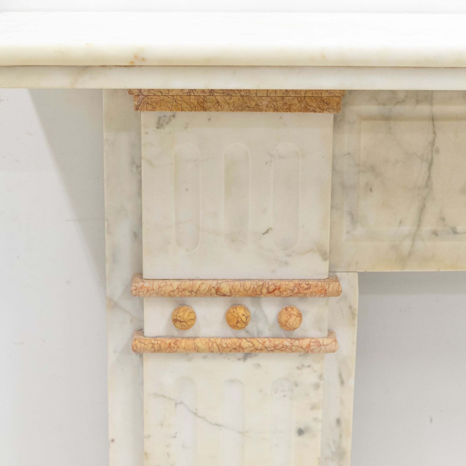 3500.0 Antique Edwardian Marble Chimneypiece photo