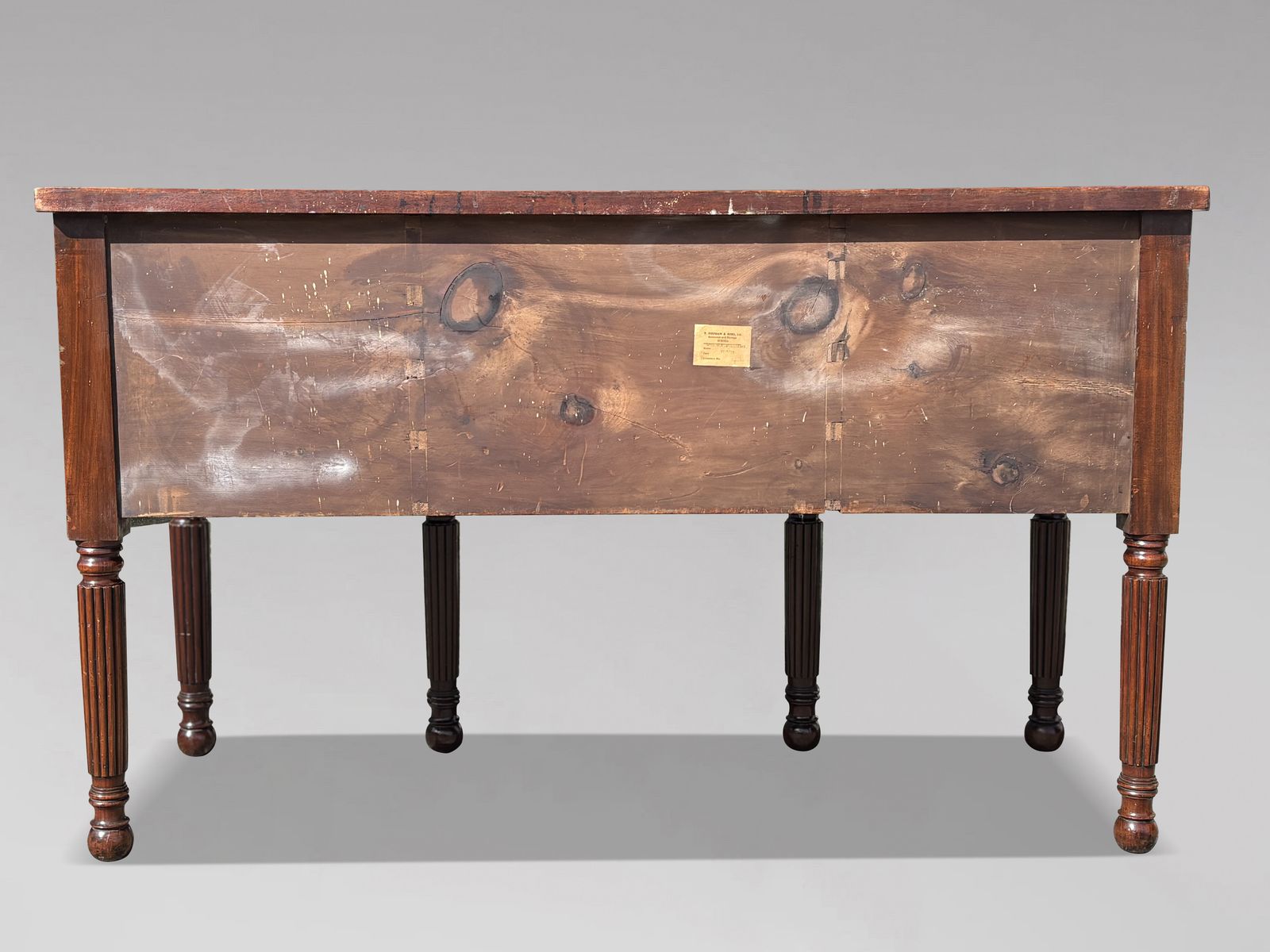 photo for sale Early 19th Century George IV Period Mahogany & Ebony Inlay Sideboard