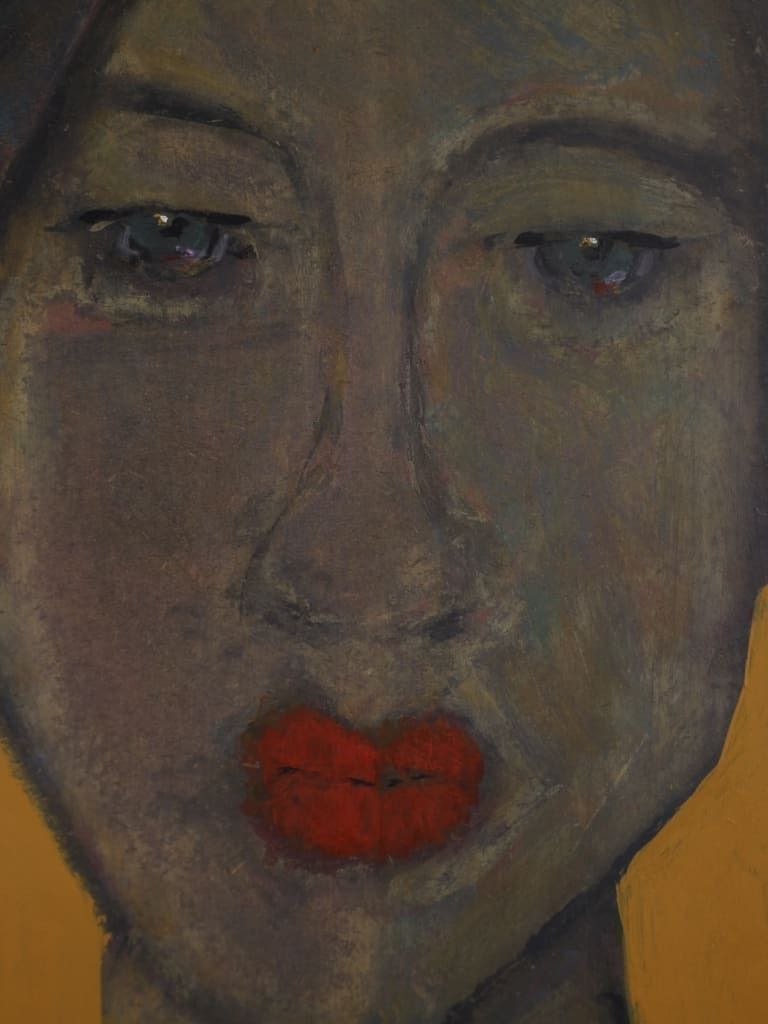 Art Art | Head Mistress — Masterful Modernist Painting By Harry Charles Tim (Framed & Signed) photo