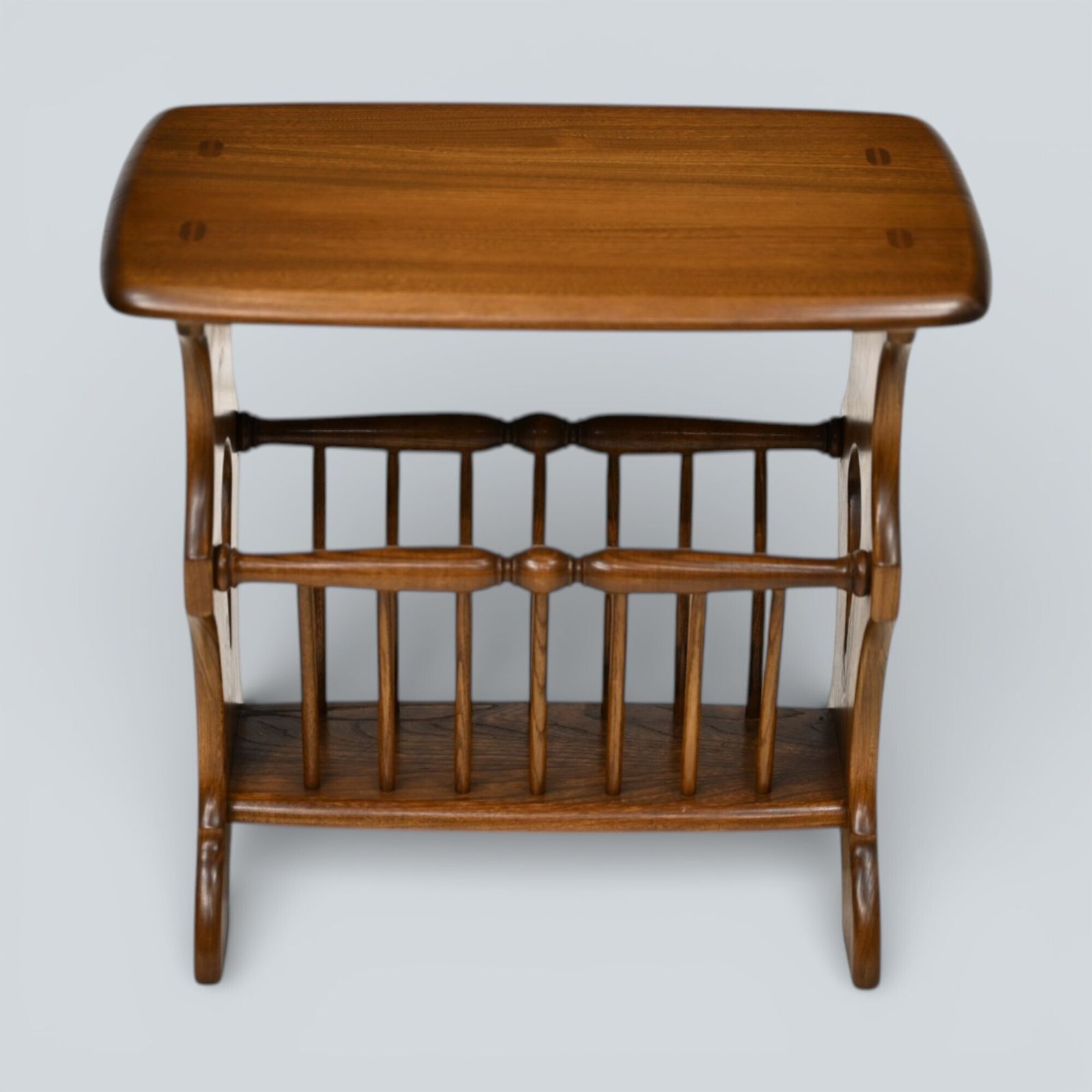Ercol Magazine Rack Below Golden Dawn Finish Free* Uk Delivery photo vinterior