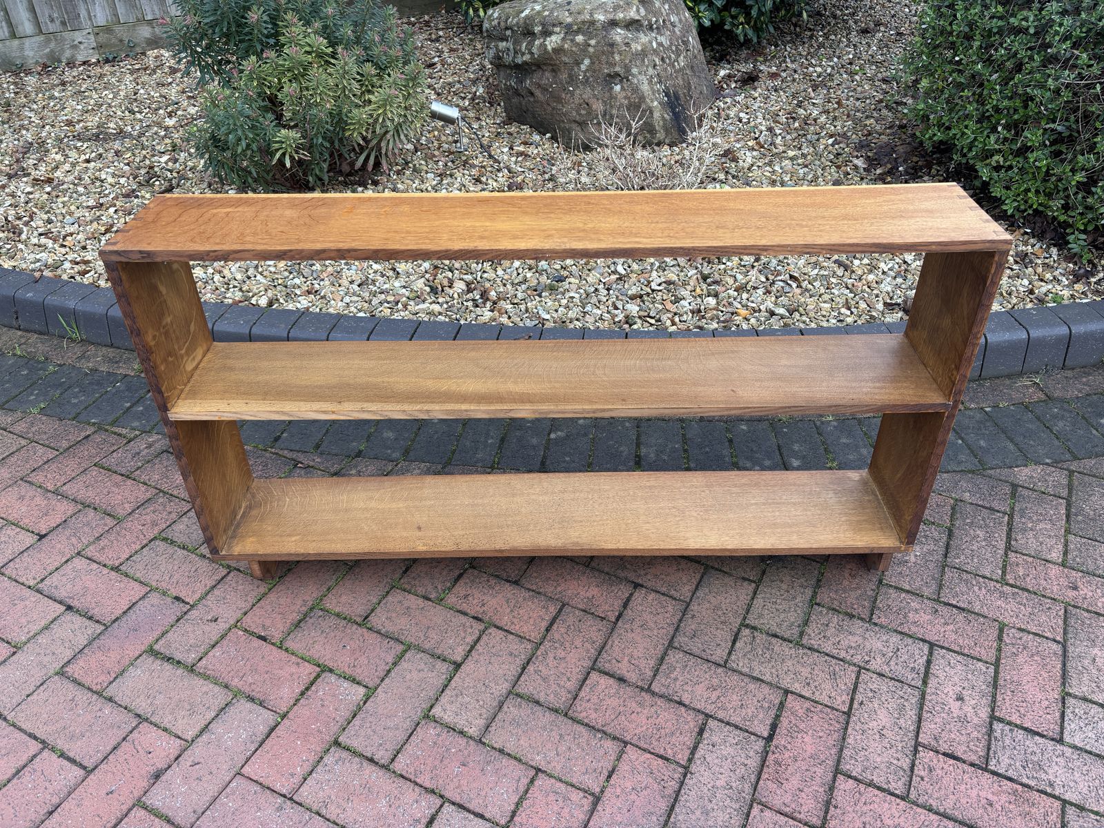Cotswold School Oak Bookcase, 1930s photo buy