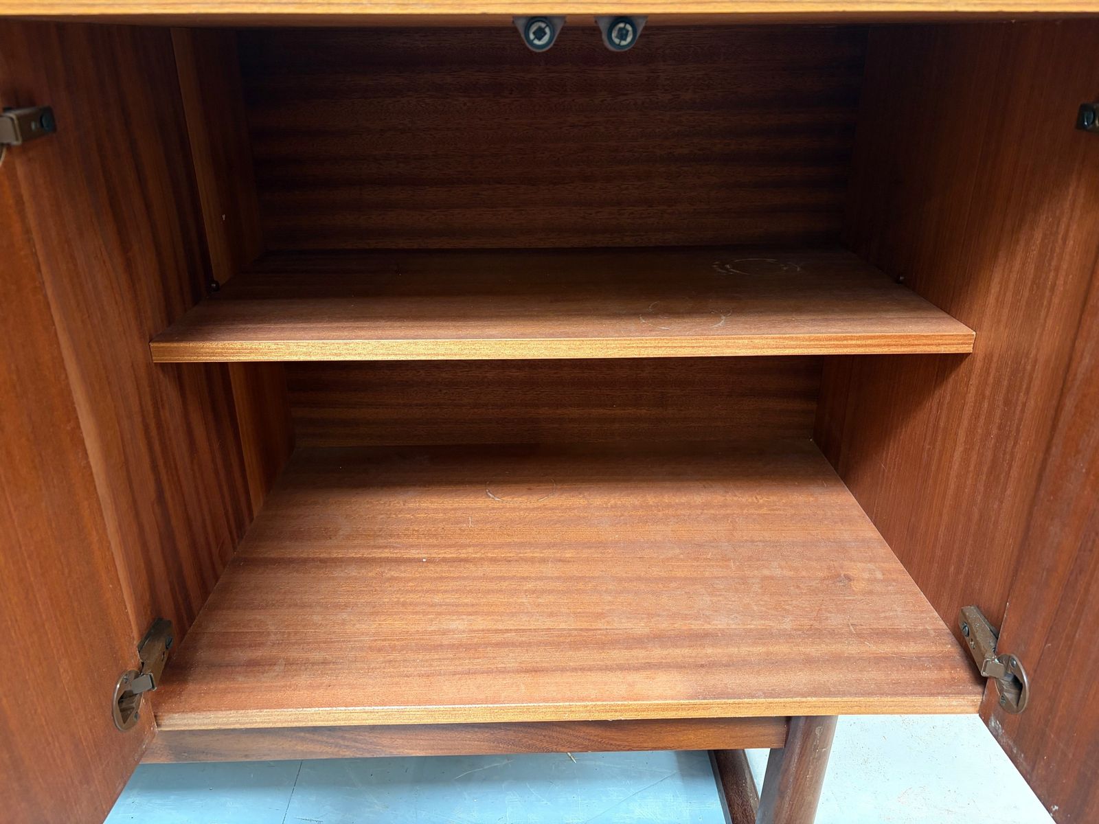 Furniture Mid Century Teak Europa Furniture Sideboard photo