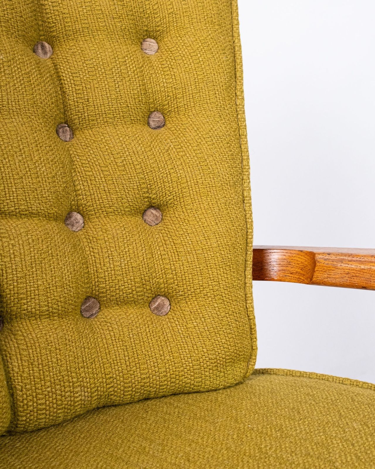photo vinterior Repos Armchair By Guillerme Et Chambron For Votre Maison, France, 1950s