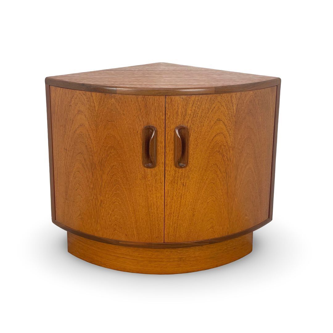 Mid Century G Plan Corner Cabinet