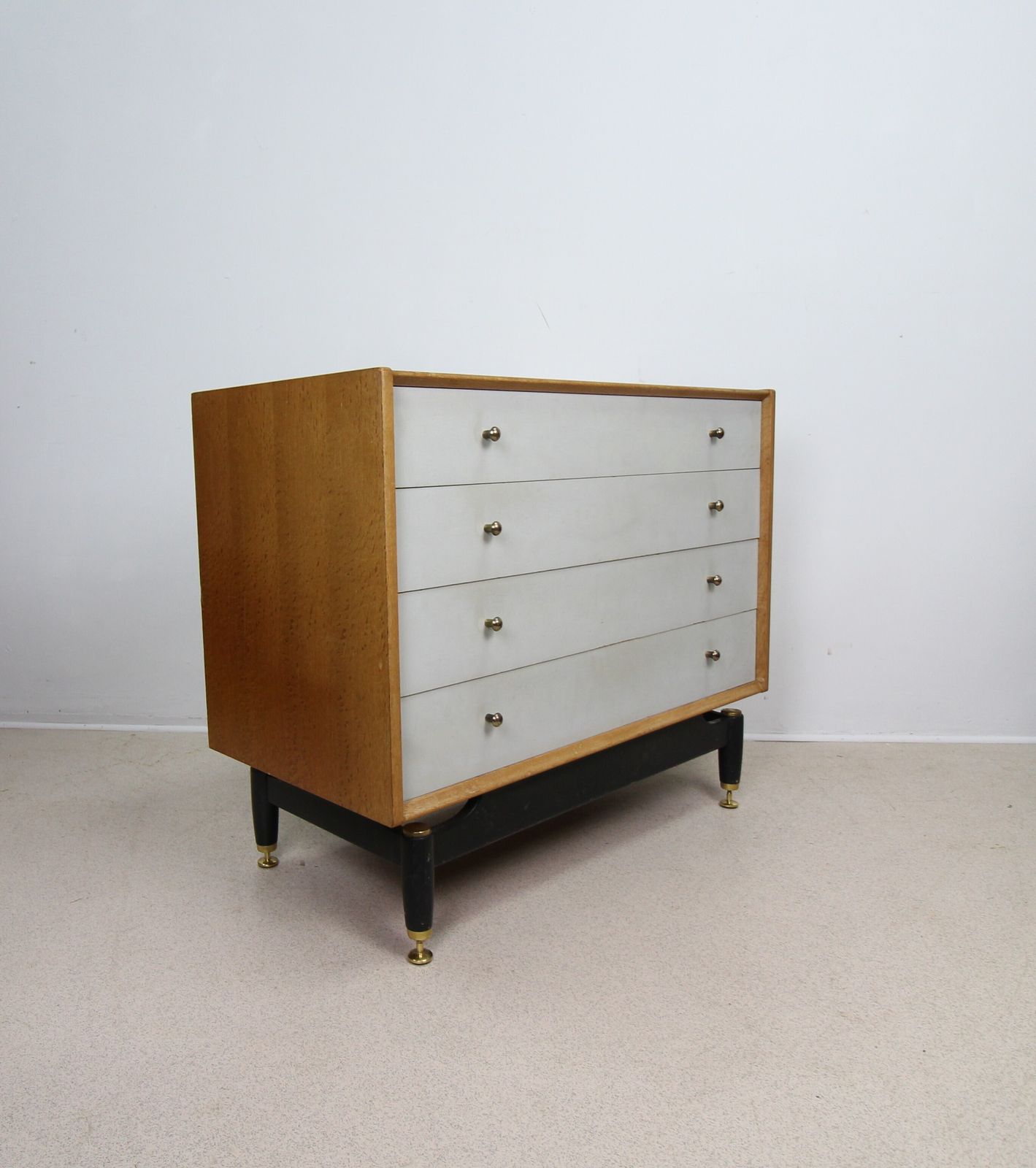 G Plan E Gomme Mid‑Century 4 Drawer Chest Of Drawers  Read Details photo vinterior