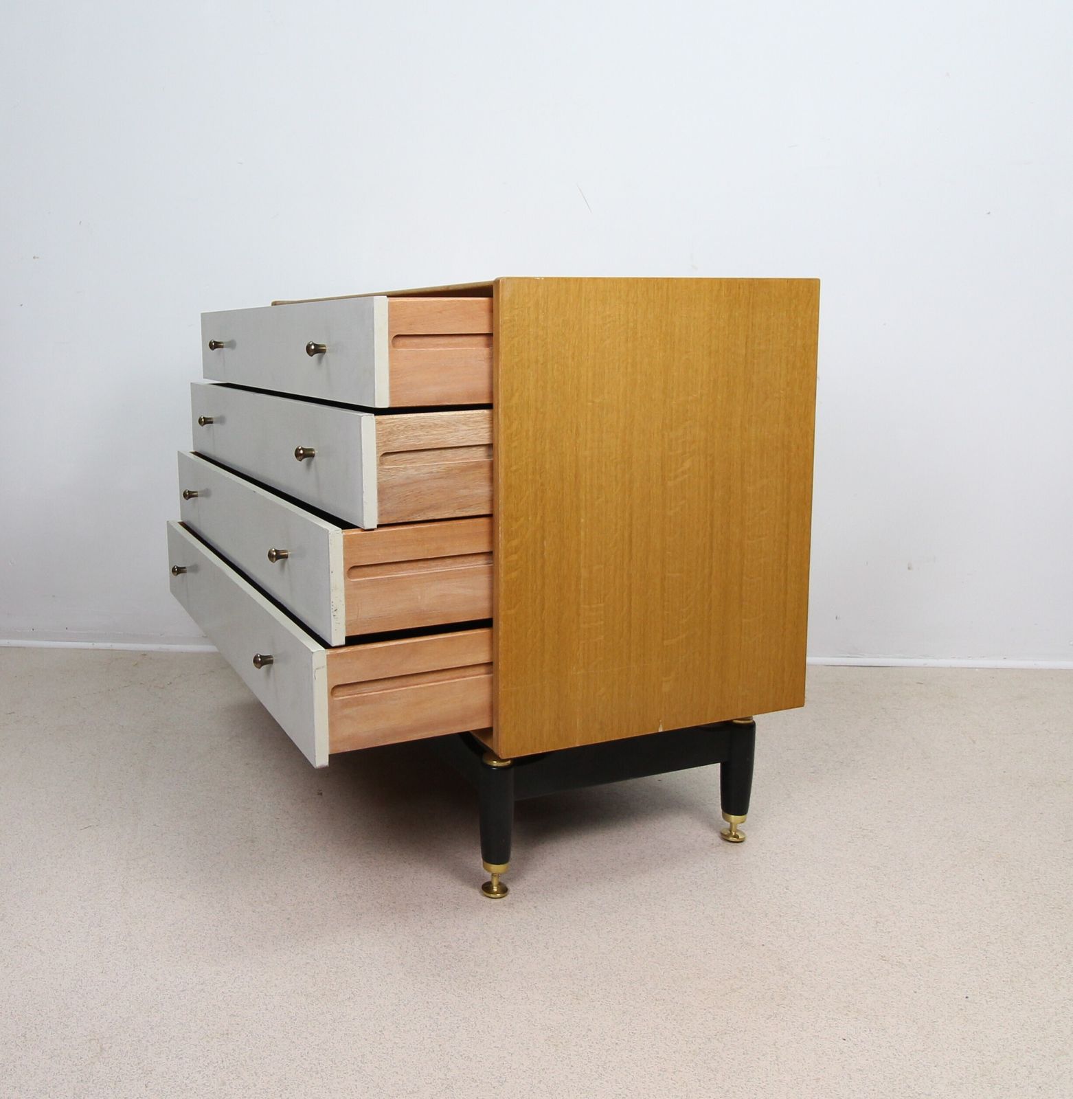 G Plan E Gomme Mid‑Century 4 Drawer Chest Of Drawers  Read Details photo buy