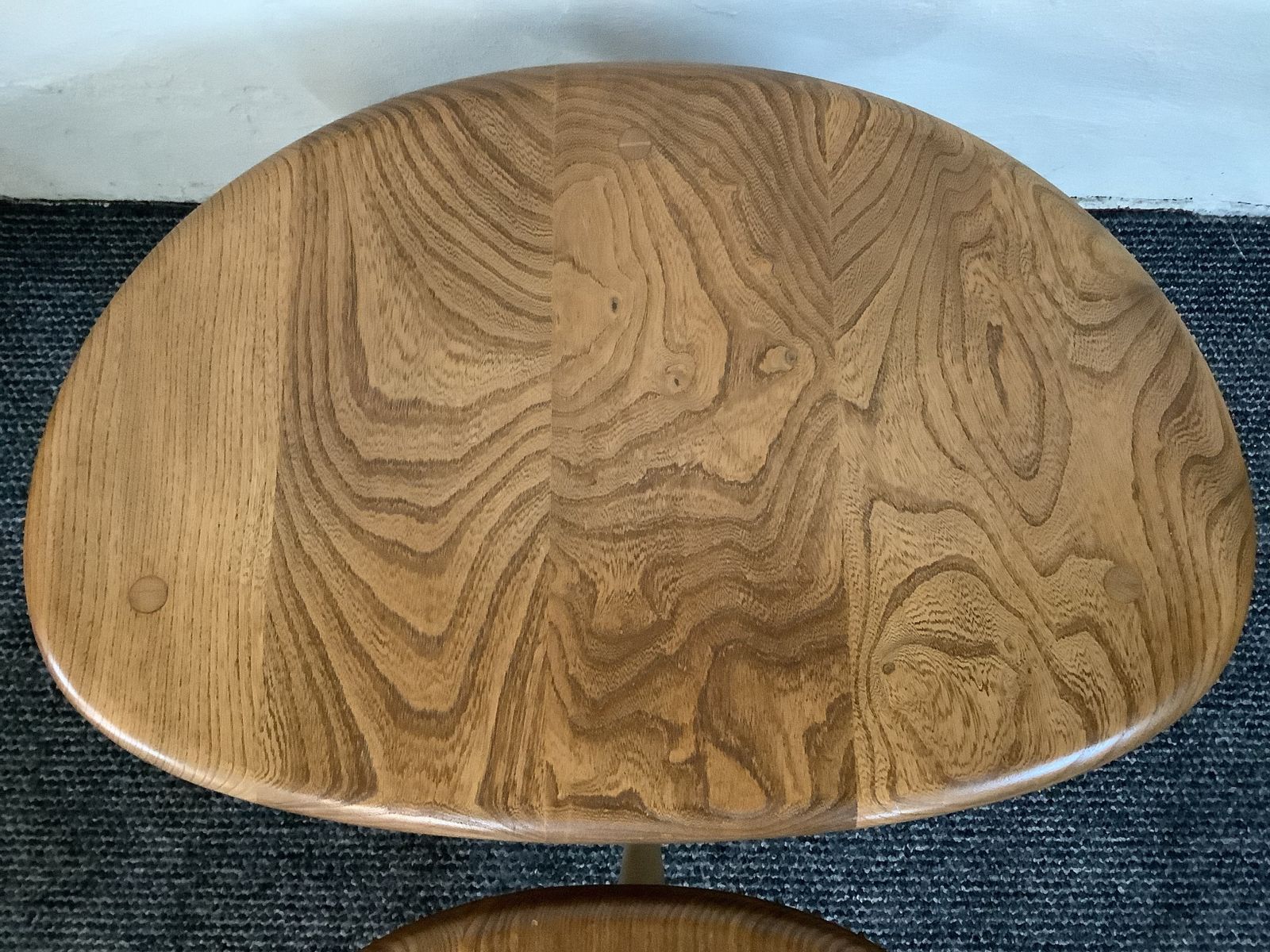 Ercol Windsor Nest Of Pebble Tables. photo Furniture
