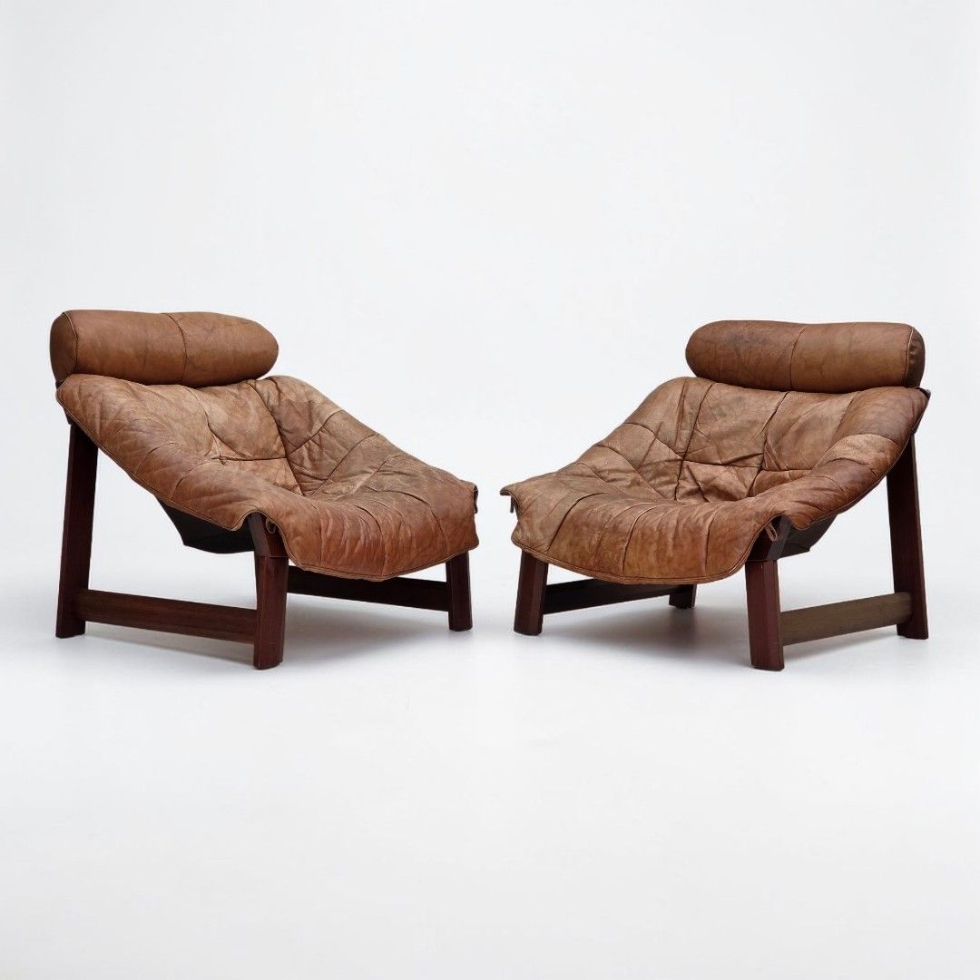 1970s, Norwegian Design By Jan Erik Lindgren, Armchair Model "Amazon"