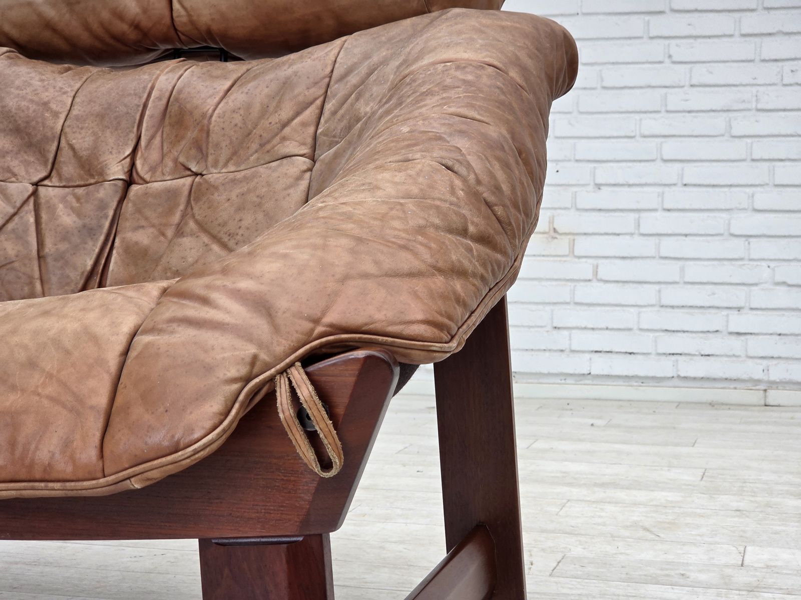 1970s, Norwegian Design By Jan Erik Lindgren, Armchair Model "Amazon" photo for sale