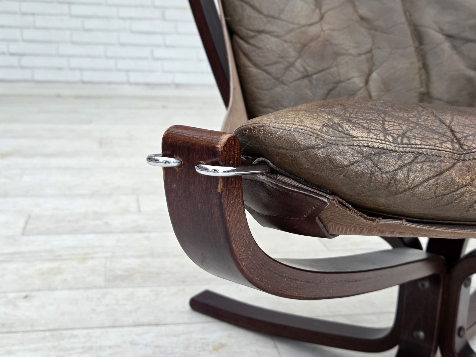 1970s, Norwegian Design By Sigurd Ressel, Lounge Chair, Model "Falcon". photo Furniture