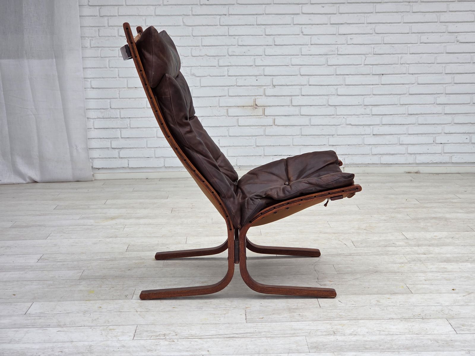 1150.0 1970s, Norwegian Design By Ingmar Relling, Lounge Chair, Model "Siesta". photo