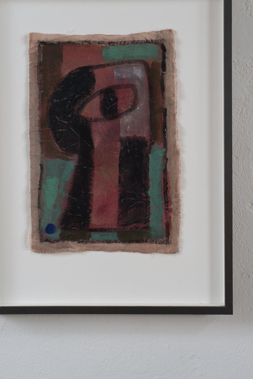 Abstract Figurative Painting On Canvas, Italy C1980 photo for sale