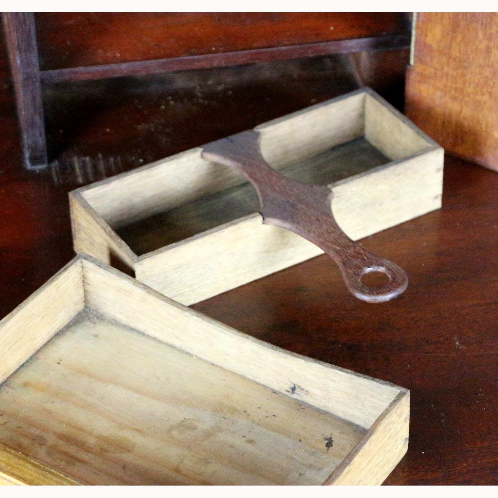 435.0 A Georgian Mahogany Fall Front Bureau With Fitted Interior Raised On Bracket Feet photo