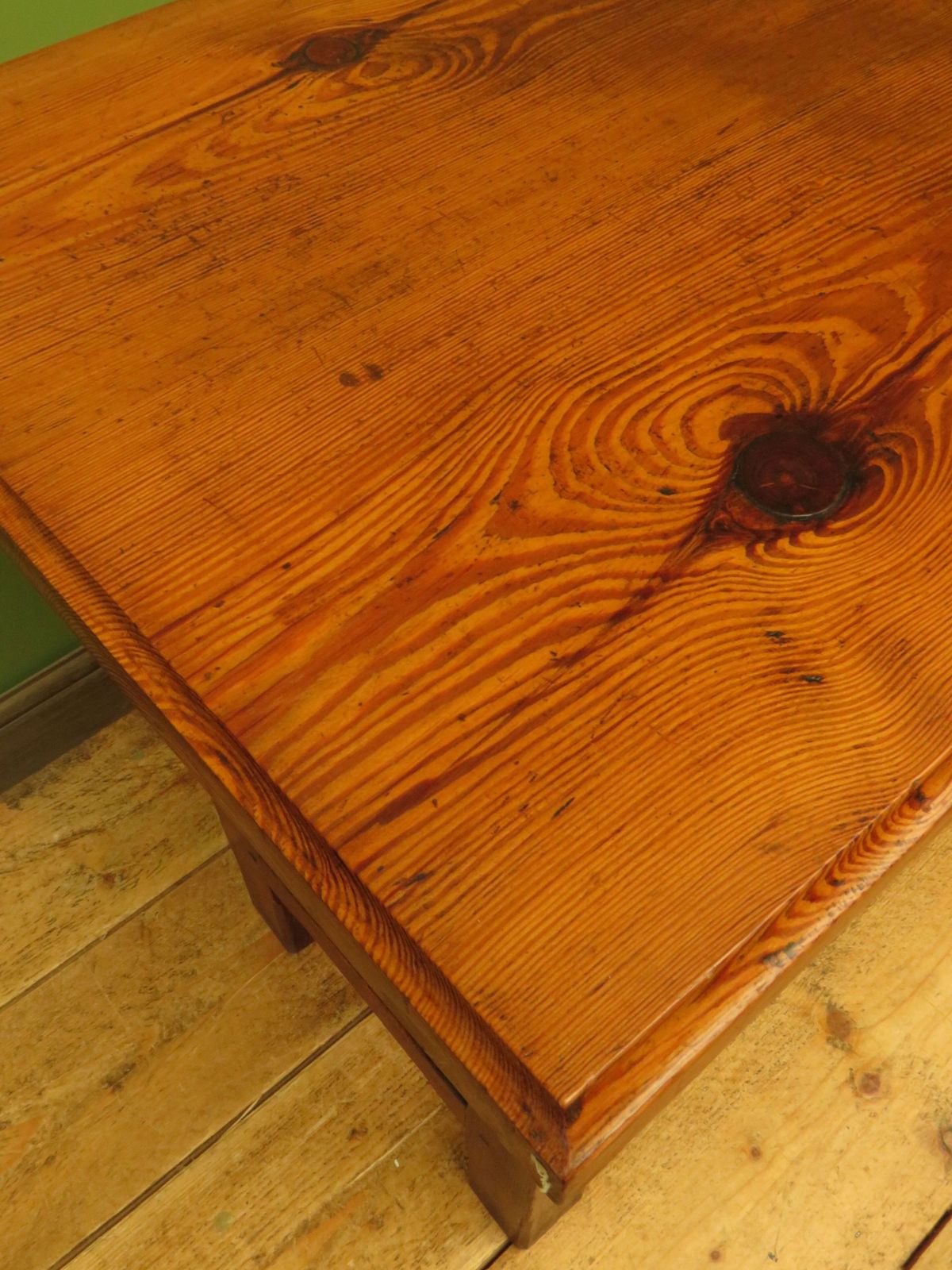 Furniture Arts & Crafts Pine Table photo