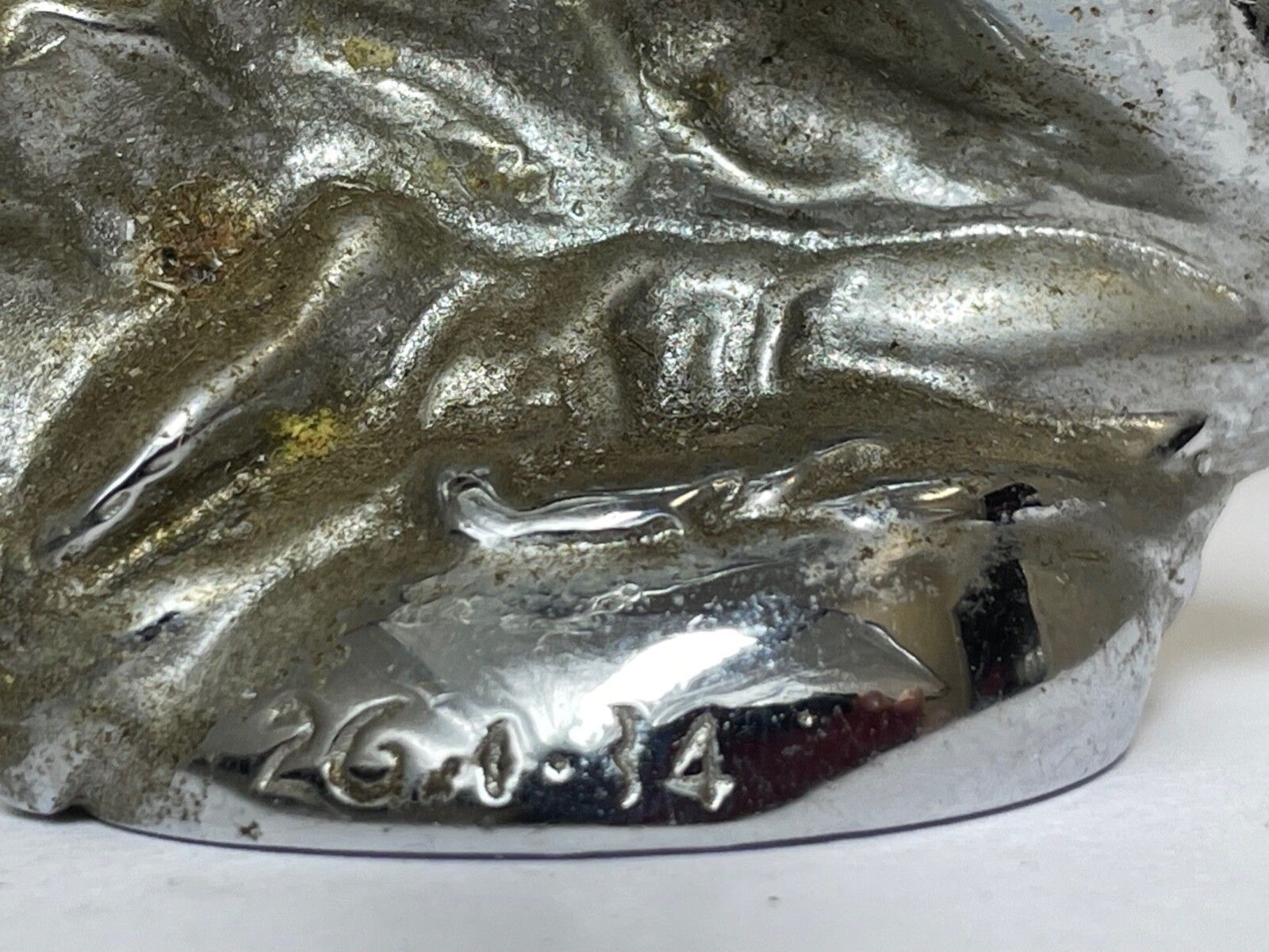 1500.0 Rare Rolls Royce Kneeling Spirit Of Ecstasy Car Mascot By Charles Sykes C1934 photo