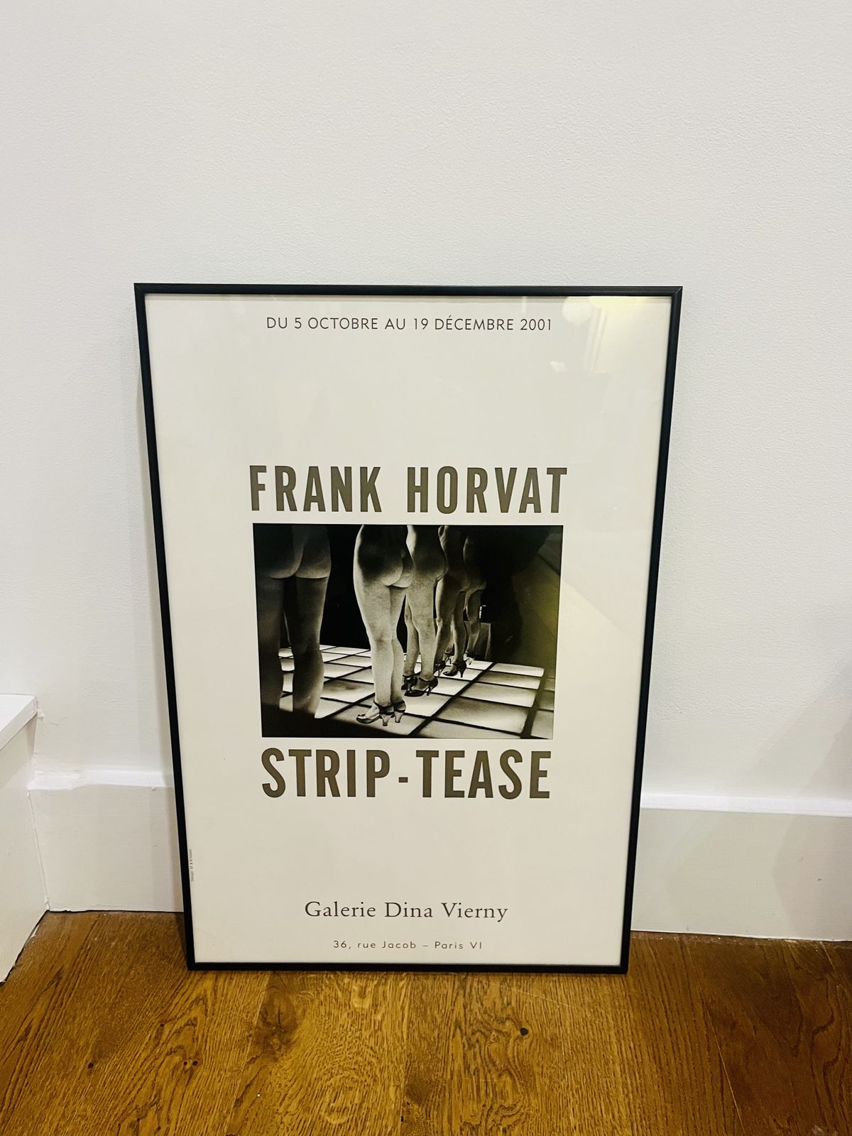 Galerie Dina Vierny, Paris 75006,  Gilioli (2001)   Exhibition Poster