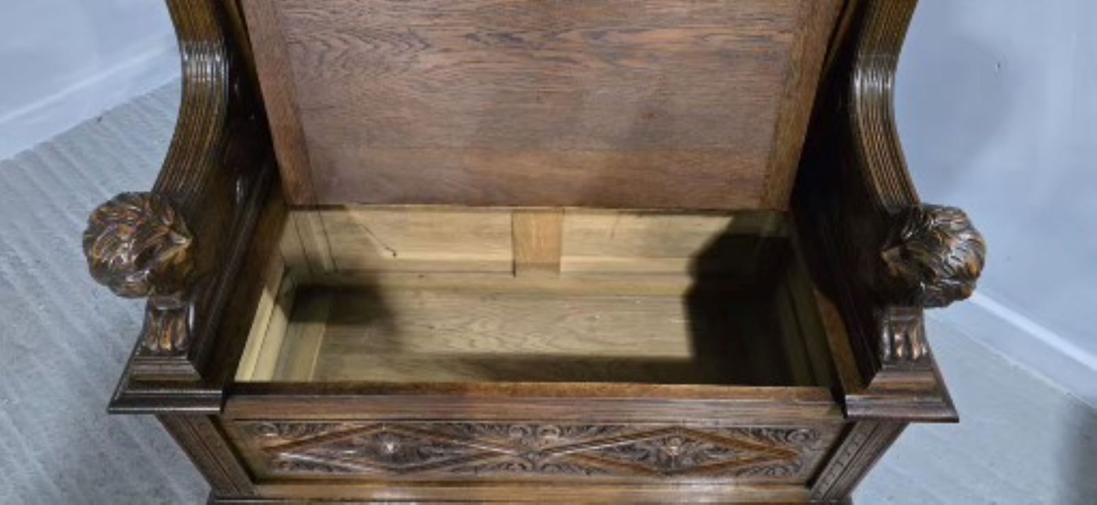 Excellent Green Man Hall Monks Bench photo buy