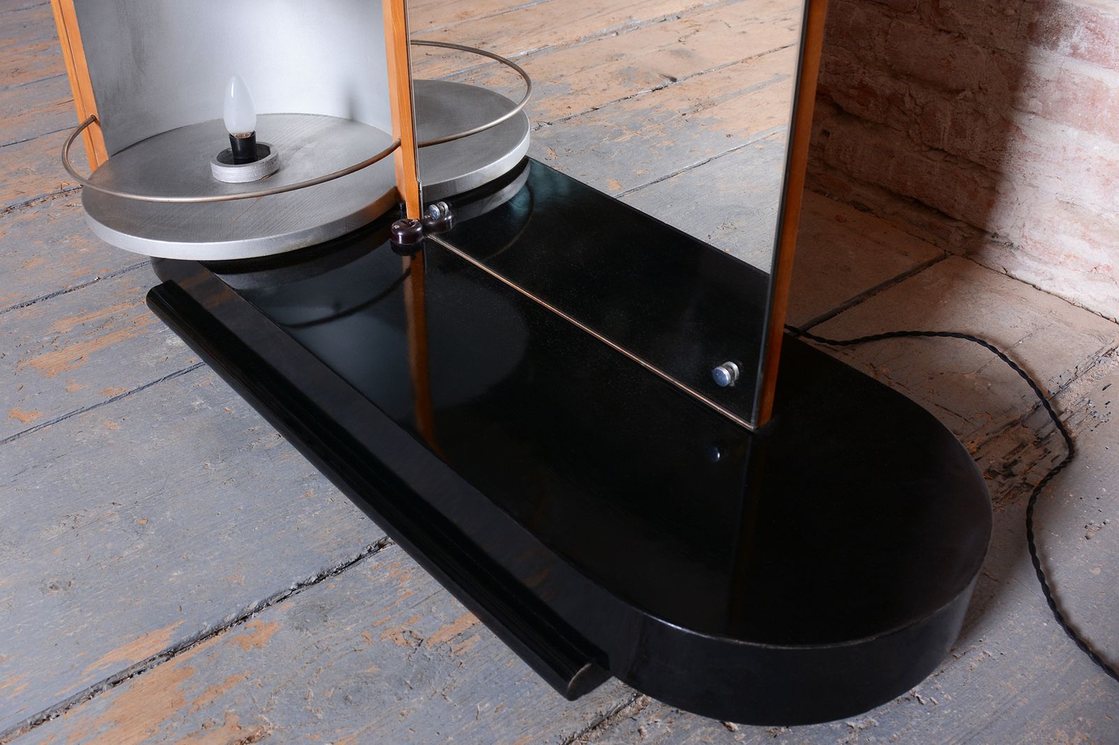 photo for sale Restored Art Deco Dressing Mirror, By J. Halabala, Up Zavody, Ash, Czech, 1930s