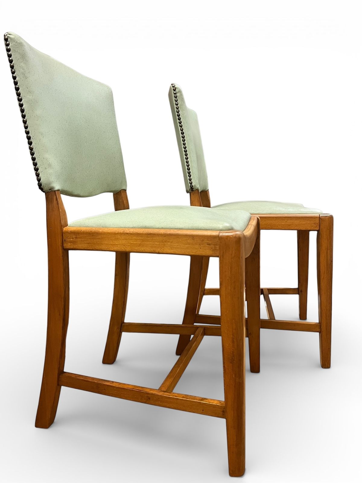Pair Of 1960s Bis Dining Chairs – Mid Century British Industrial Seating photo furniture